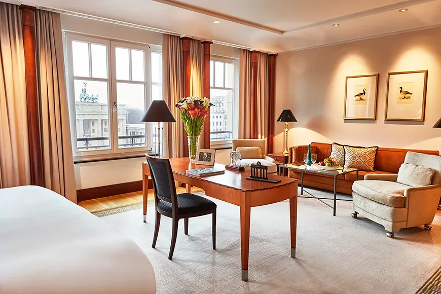 Hotel adlon kempinski brandenburg suite
